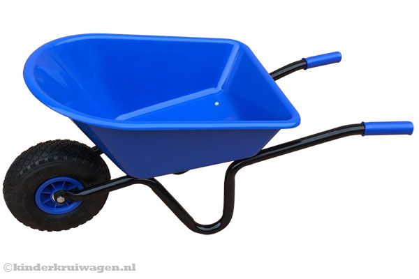 Kinderkruiwagen blauw van Funcars.