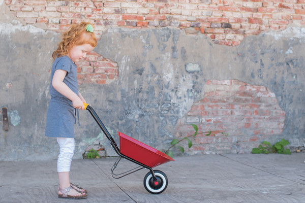 Optimaal speelplezier met deze kinderkruiwagen.
