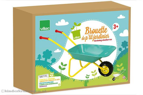 Kruiwagen in verpakking.